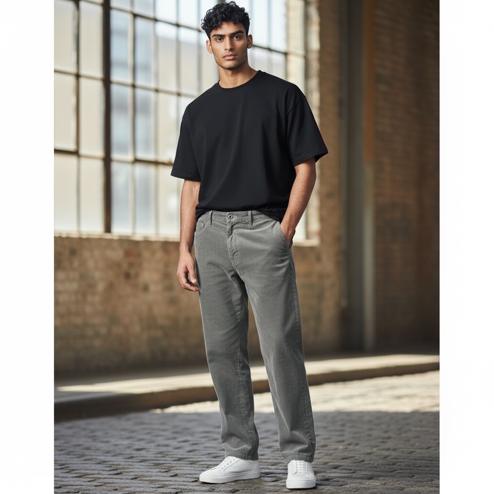 Bonobos Gray Corduroy Men's Pants
